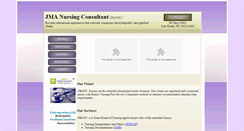 Desktop Screenshot of jmanursingconsultant.com