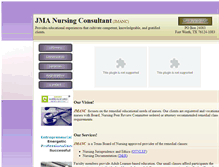 Tablet Screenshot of jmanursingconsultant.com